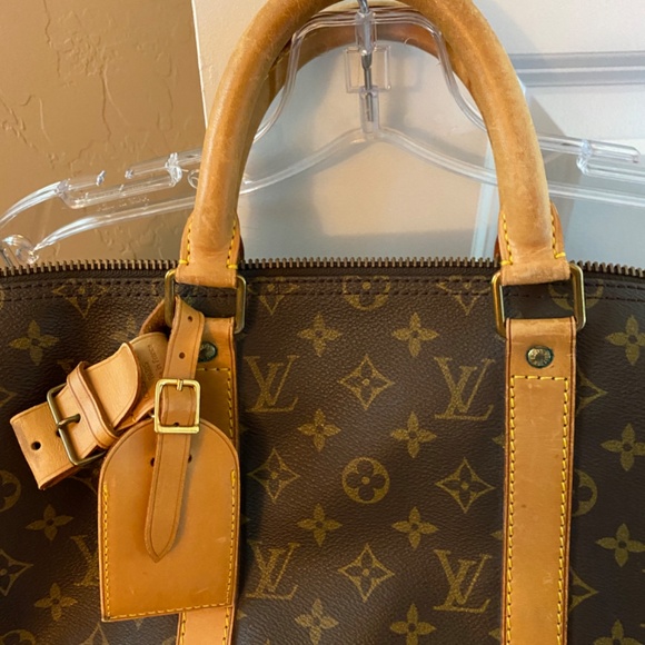 Louis Vuitton Monogram Keepall Bandouliere 50 - Picture 5 of 14